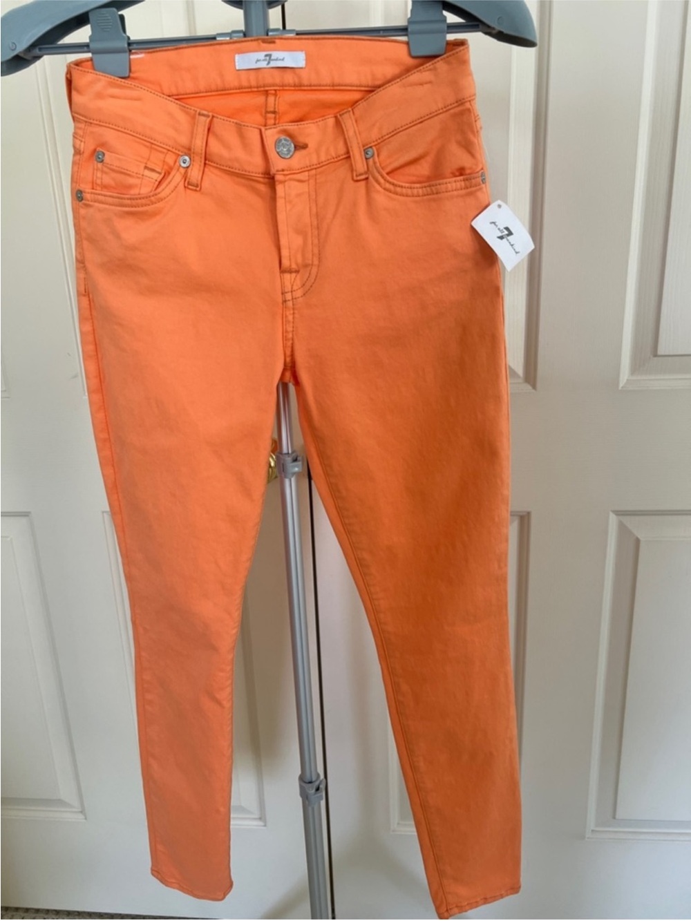 7 For All Mankind Orange Skinny Jeans
Size 26 - Picture 2 of 6